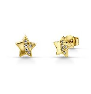 Earrings IGold Woman in Yellow Gold Zircone OCK2BU0090175 - OCK2BU0090175